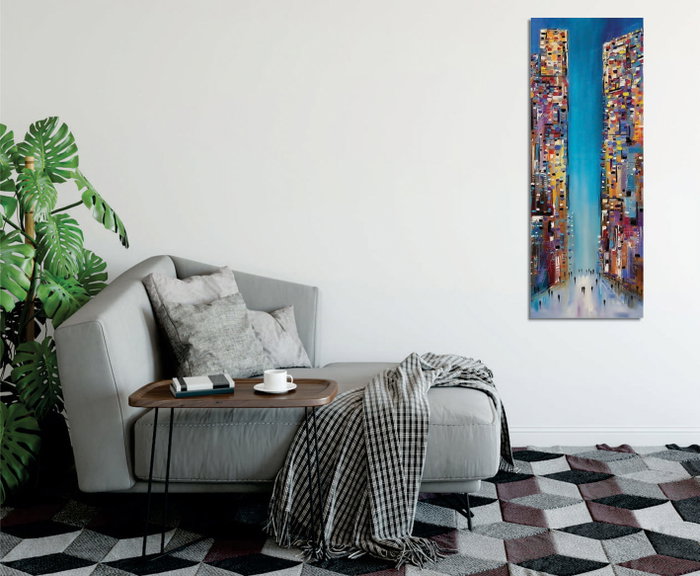 Wallity PC321 Lienzo Decorativo Multicolor 30 x 80 cm Wallity PC321 Lienzo Decorativo Multicolor 30 x 80 cm